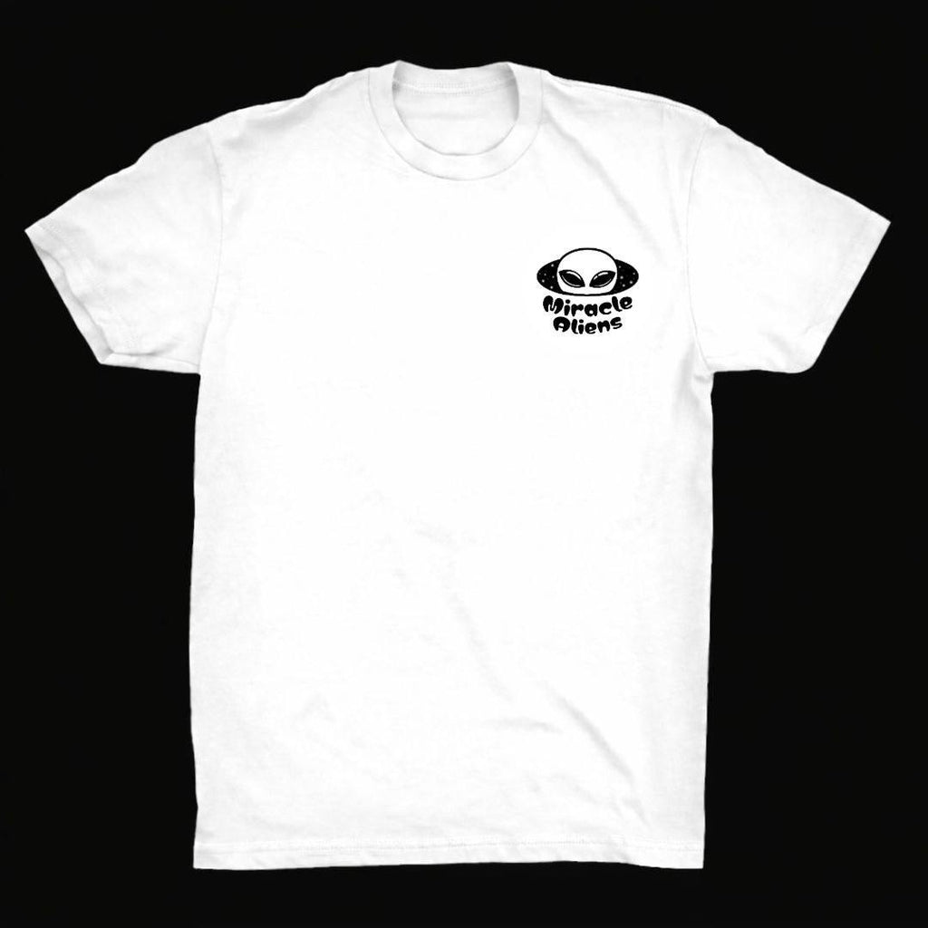 Miracle Aliens Guruguru Mushroom Tee / White　【Pre-Order】