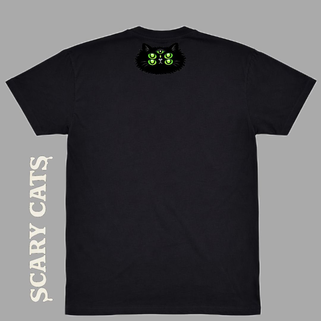 Scary Cats Mystic Black Cat Tee
