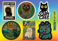 Scary Cats ✖️ LSD CAFE Stickers