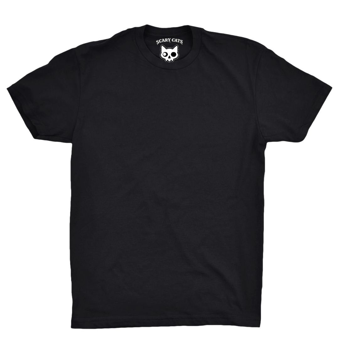 Scary Cats Puffy Cat Skull Tee 【original logo 】