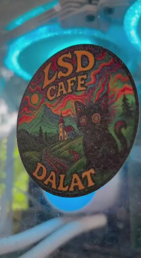 Scary Cats ✖️ LSD CAFE Stickers